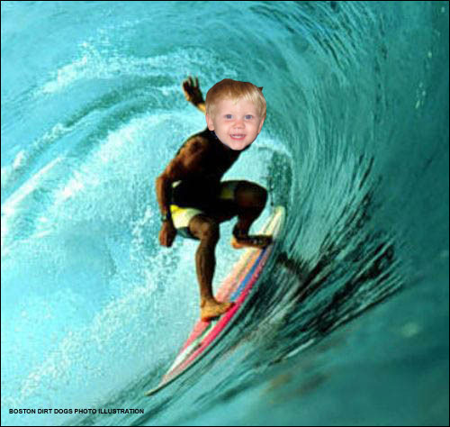 charlie surfing